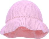 Soft Touch - Gebreide Bonnet - Roze - Mt 62