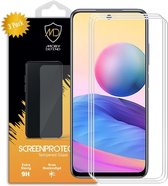 3-Pack Xiaomi Redmi Note 10 5G Screenprotectors - MobyDefend Case-Friendly Gehard Glas Screensavers - Screen Protectors - Glasplaatjes Geschikt Voor: Xiaomi Redmi Note 10 5G