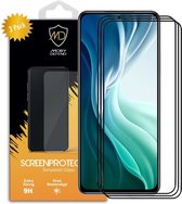 3-Pack Xiaomi Mi 11i Screenprotectors - MobyDefend Screensavers Met Zwarte Randen - Gehard Glas - Glasplaatjes Geschikt Voor Xiaomi Mi 11i