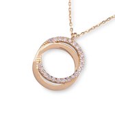 Hemels juwelier- 14k geelgouden ketting met hanger- Dames- Goud- HML743 - Cadeautje- Ring- Moederdag aanbieding