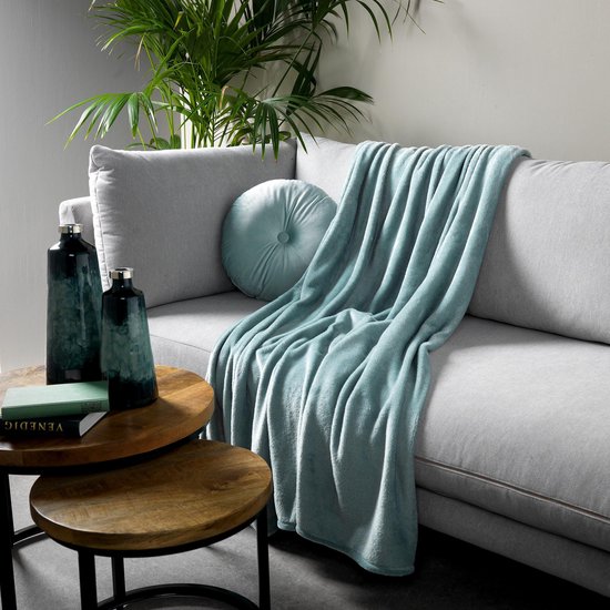 Dutch Decor - Plaid Harvey - Jadéite - 150 x 200 cm