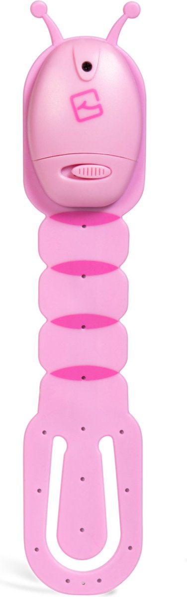 Flexilight leeslampje Boekenworm - Roze van Flex — afbeelding 4