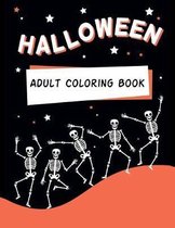 Halloween Adult Coloring Book