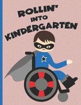 Rollin' into Kindergarten: Brown Hair Boy in Wheelchair