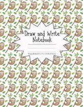 Draw and Write Notebook Primary Ruled 8.5  x 11  in / 21.59 x 27.94 cm