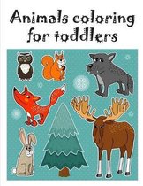 Animals coloring for toddlers