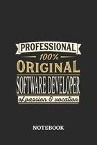 Professional Original Software Developer Notebook of Passion and Vocation