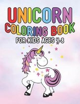 Unicorn Coloring Book for Kids Ages 4-8