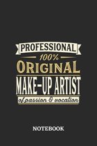 Professional Original Make-Up Artist Notebook of Passion and Vocation