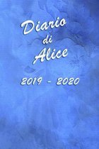 Agenda Scuola 2019 - 2020 - Alice