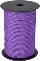 Paracord 4 mm - 7 core - reflecterend paars - per 5 meter