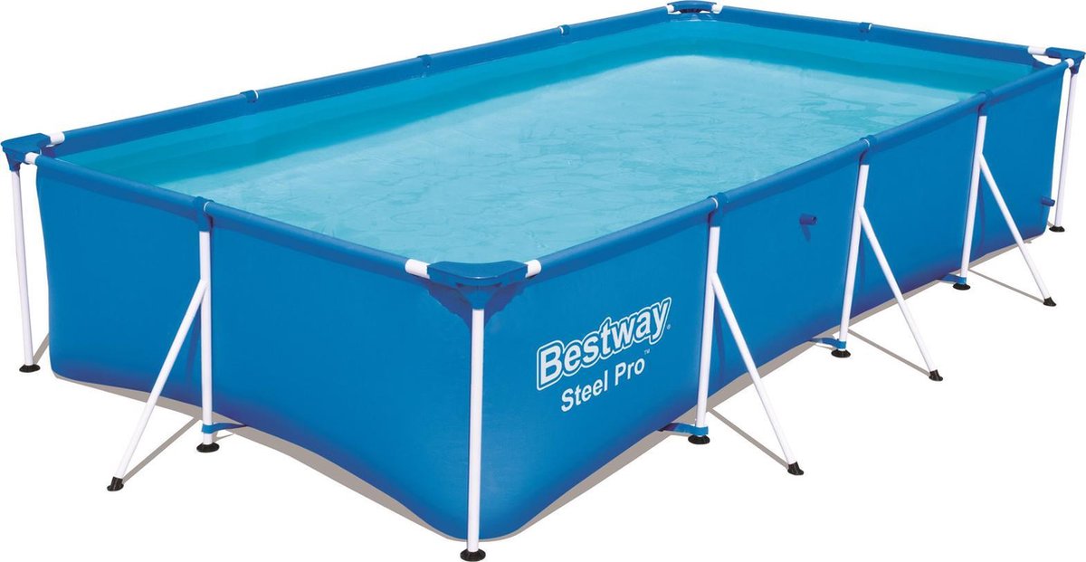 Zwembad Bestway Steel Pro Metal Frame Pool 300x201x66 cm + Intex afdekhoes – foto 2