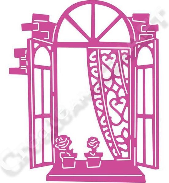 Window Design Princess 'Princess' Rapunzel Window (DL074) | bol.com