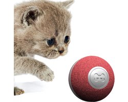 Cheerble Ball M1 voor katten rood Image