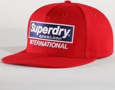 Superdry International B-Boy Snapback Cap Rood *LIMITED EDITION