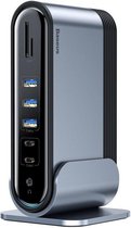 Baseus 17 in 1 USB-C Triple Display Hub Docking Station-adapter - CAHUB-BG0G