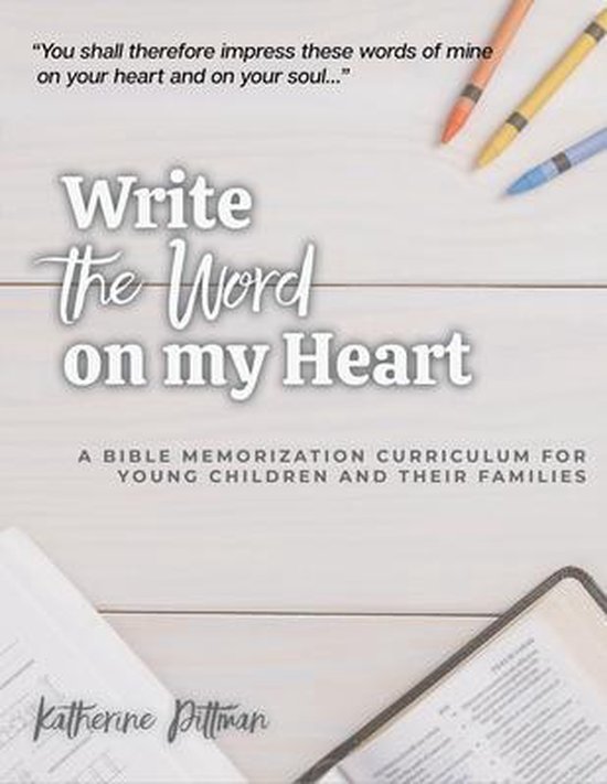 Writing His Word on My Heart - cover