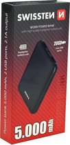 SWISSTEN WORX powerbank 5000 mAh high quality li-polymer battery cell