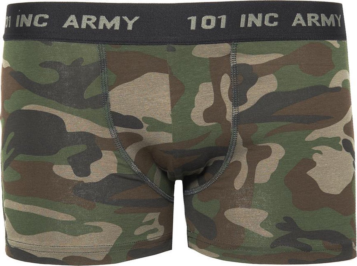 Boxershort woodland camo