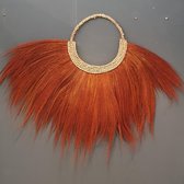 BOHO Gras hanger BALI oranje