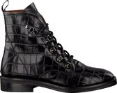 VIA VAI Kaia Veterboots - Laarzen Met Veters - Dames - Zwart - Maat 42