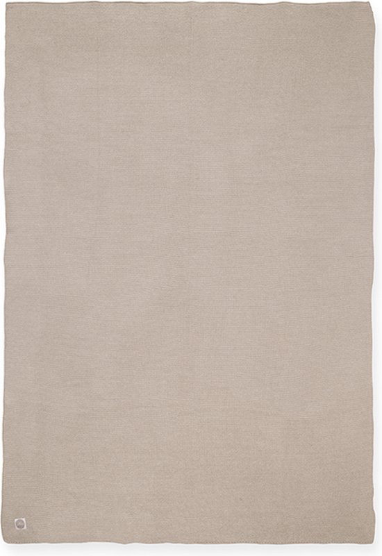 Jollein Baby Deken Ledikant 100x150cm - Basic Knit - Nougat