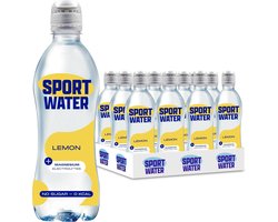 Sportwater Lemon 0,5ltr (12 flesjes, incl. statiegeld)