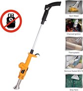 Qdreclod - Elektrische onkruidbrander 2M kabel 2000W - Te verlengen 0,45 - 1,05 mtr. - Tuinuitrusting hetelucht onkruidverdelger - 5-in-1 functie - Barbecue Ontsteker - Verfverwijderaar - tot