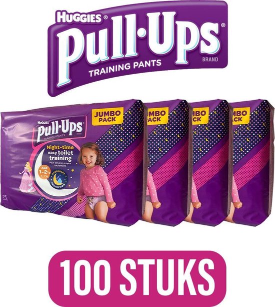 Huggies Pull-Ups Toilet Training Meisjes 25 | bol.com