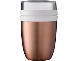 foto van Mepal - Ellipse isoleer lunchpot - 500 ml - Thermos lunchbox - Rose gold