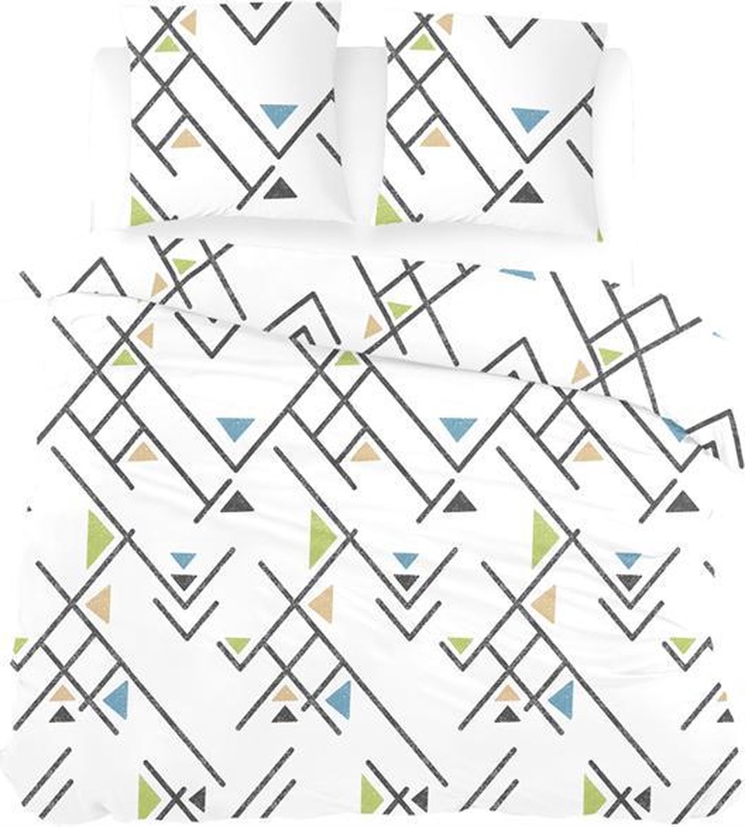 Snoozing Roselien - Dekbedovertrek - Lits-jumeaux - 240x200/220 cm - Multi kleur