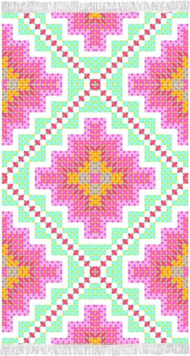 Happiness Ibiza Strandlaken - 100x180cm - 100% Zacht Katoen - Multicolor