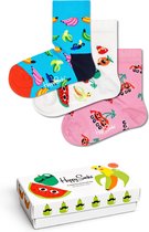 Happy Socks XKFRU08-0200 Kids Fruit Socks Gift Set - maat 12-24M