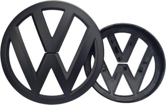 Logos emblèmes VW Volkswagen Golf 7 MK7 - noir mat (avant + arrière) (MK7,  GTI, GTD,... | bol.com