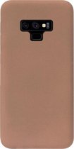 ADEL Siliconen Back Cover Softcase Hoesje voor Samsung Galaxy Note 9 - Bruin