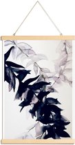 JUNIQE - Posterhanger Falls Tide -40x60 /Grijs & Zwart