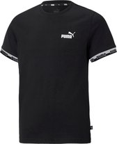 Puma Amplified T-shirt - Unisex - zwart - wit