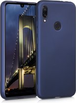 kwmobile telefoonhoesje voor Xiaomi Redmi Note 7 / Note 7 Pro - Hoesje voor smartphone - Back cover in metallic blauw