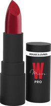 Miss W Pro Lippenstift Glossy Dames 3,5 Gram True Red 108