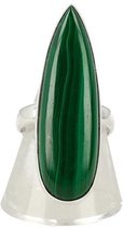 Ruben Robijn Malachiet ring zilver nr.3 - 18