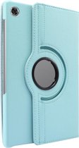 Case2go - Tablet Hoes geschikt voor Lenovo Tab M10 HD - 2e Generatie (TB-X306) - Draaibare Book Case Cover - 10.1 Inch - Licht Blauw