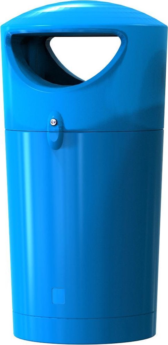 Metro Hooded UV-bestendige afvalbak blauw, 100 liter (VB719235)