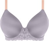 Freya - OFFBEAT UW Moulded Demi T-shirt Bra - MINERAL GREY - Vrouwen - Maat 85F