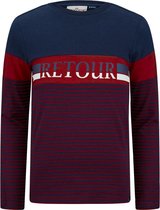 Retour Jeans Alonzo Jongens T-shirt - Dark Navy - Maat 134/140