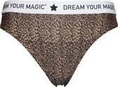 MAGIC Bodyfashion Dream Your MAGIC Brief Leopard Vrouwen - Maat XL