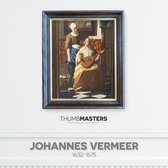 Meisje met de Parel & Liefdesbrief XL klassieke lijsten - 35x42cm | Thumbmasters | Klein meesterwerk van Johannes Vermeer