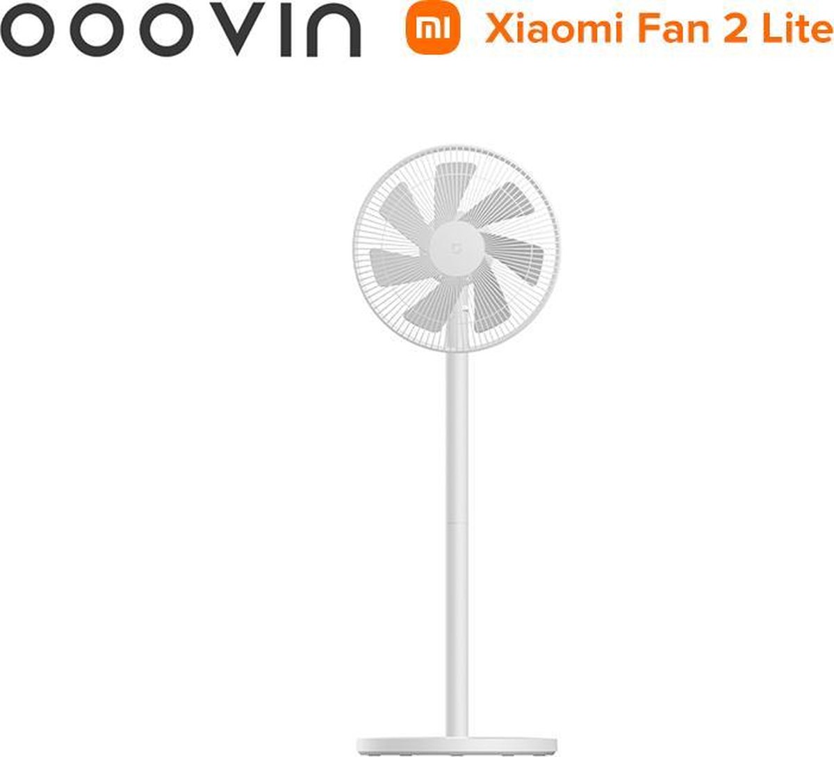 XiaoMi Smart Standing Fan 2 Lite - Staande ventilator - Smart Control - Wit