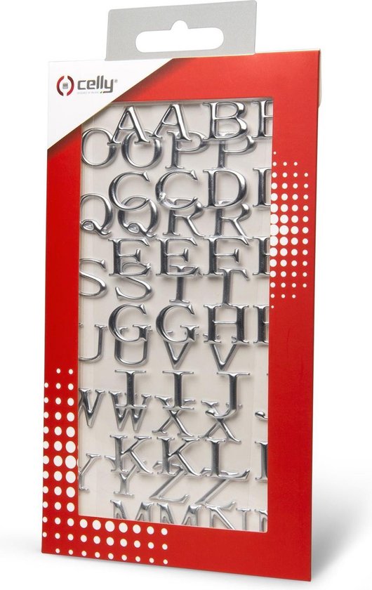 3D Letter Rubber Celly | bol.com