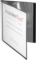 Foldersys 25012-30 Presentatiemap 20 Tas A4 Zwart