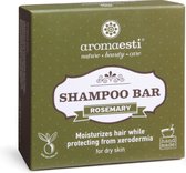 Aromaesti Shampoo Bar Rosemary - droge hoofdhuid - alle haartypes - zero waste - solid shampoo - vegan - duurzaam - biologisch - diervriendelijk - 60 gram